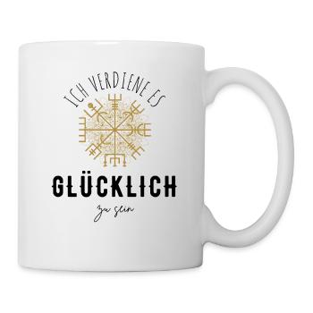 Wegweiser Motivation - VEGVISIR - Tasse - Weiß - Rechts