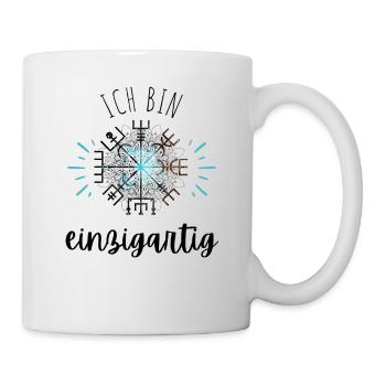 Wegweiser Motivation - VEGVISIR - Tasse - Weiß - Rechts