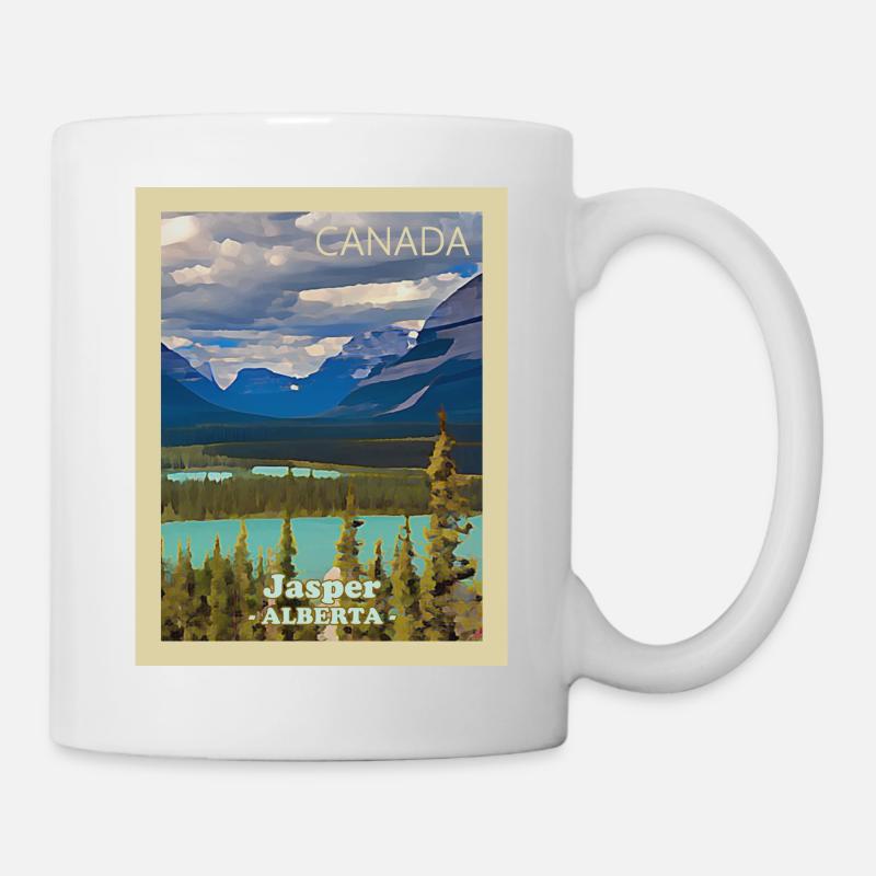 Jasper-Nationalpark - Tasse - Weiß
