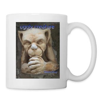 uggly creature - Mug - white - Right