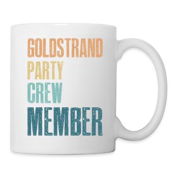 Équipe de fête Golden Sands - Mug blanc - blanc - Droite