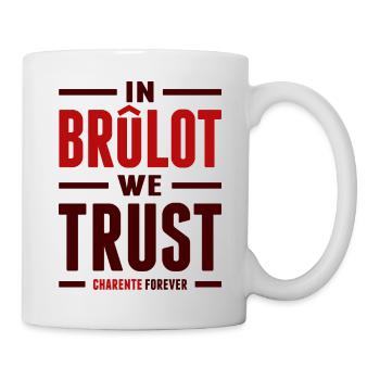 In brûlot we trust - Mug blanc - blanc - Droite