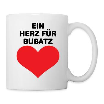 Ein Herzfür Bubatz - Tasse - Weiß - Rechts
