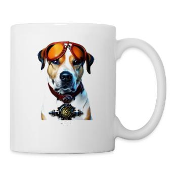 Steam - Dog - Tasse - Weiß - Rechts