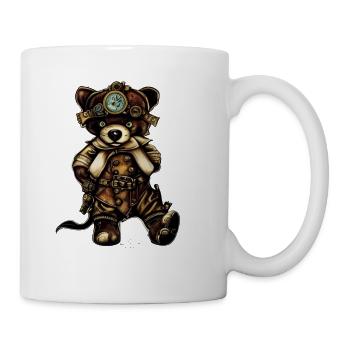 Steam Bear - Tasse - Weiß - Rechts