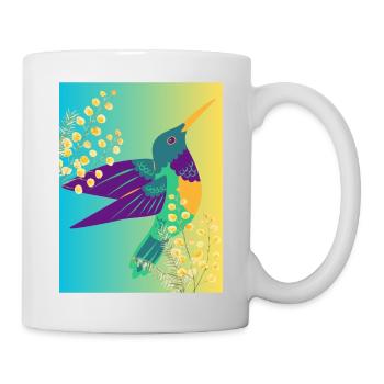 KOLIBRI - Tasse - Weiß - Rechts