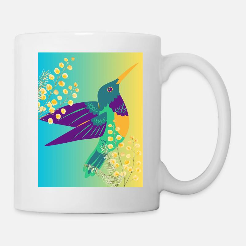 KOLIBRI - Tasse - Weiß