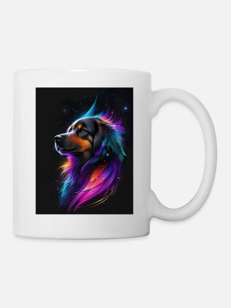Galaxie du Chien - Mug blanc - blanc