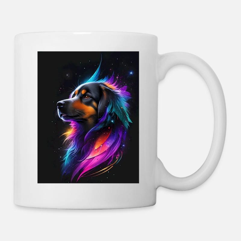 Galaxie du Chien - Mug blanc - blanc