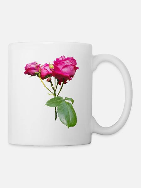 ROSENSTRAUCH - Tasse - Weiß