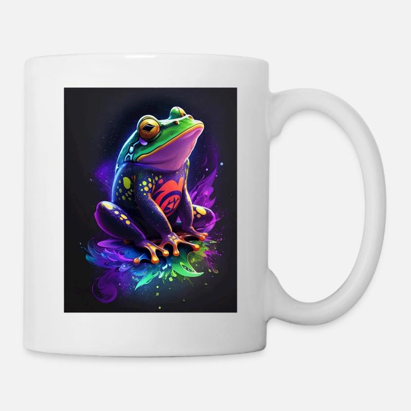 Frog Galaxy - Tasse - Weiß