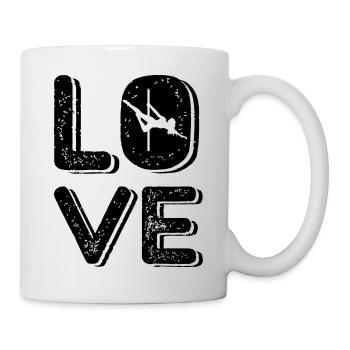 Danse Musique de danse - Mug blanc - blanc - Droite