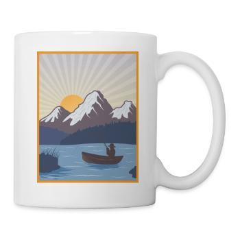 Wassersport - Tasse - Weiß - Rechts