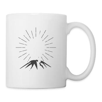 Bin Schätze suchen Sondelgänger Metalldetektor - Tasse - Weiß - Rechts