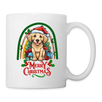 Noël Labrador - Mug blanc - blanc - Droite