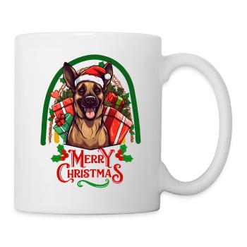 German Shepherd Christmas - Mug - white - Right