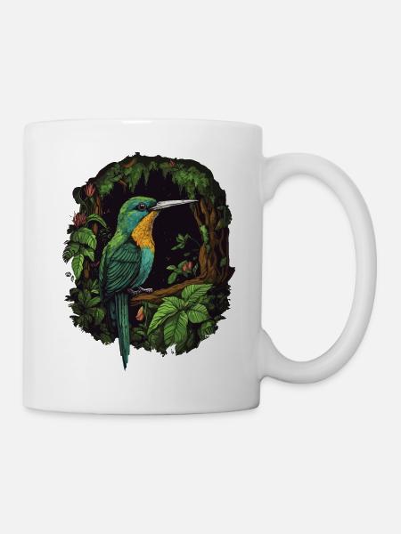 Hummingbird, Bird, Nature, Animals, Wilderness - Mug - white
