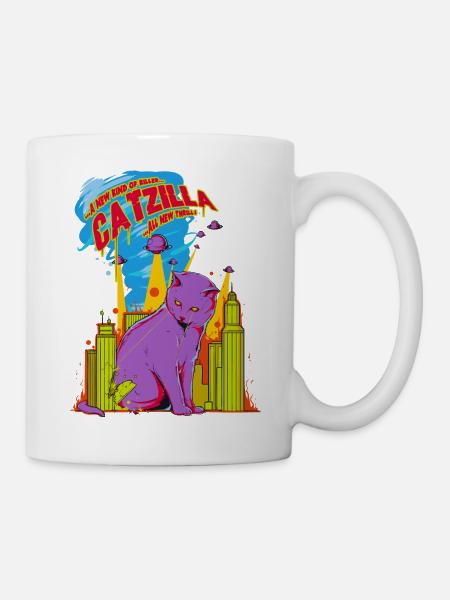 Katze - Tasse - Weiß