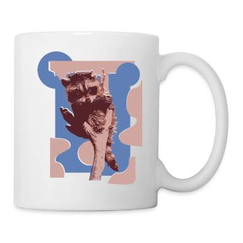 Wildtiere - Tasse - Weiß - Rechts