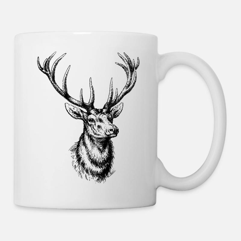 Wildtiere - Tasse - Weiß