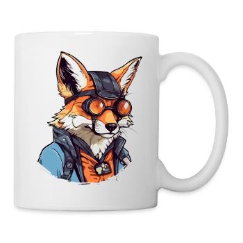 Zako der Fuchs - Tasse - Weiß - Rechts