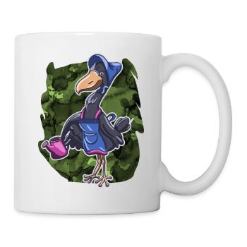 Shoebill Bird Ornithologist Forest I Gift - Mug - white - Right