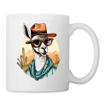 Goki the lama - Mug - white - Right