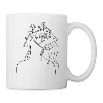 In anderen Welten abtauchen - Tasse - Weiß - Rechts