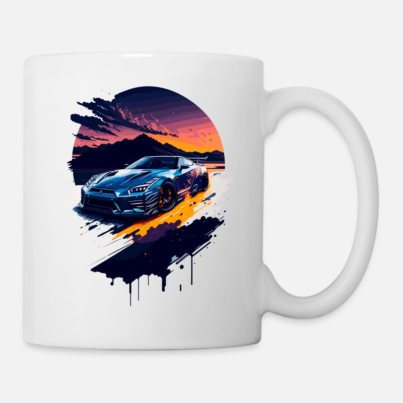 Classic sports car - Mug - white