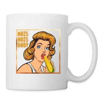 Mais Mais Baby - Tasse - Weiß - Rechts