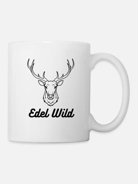 Edel Wild - Tasse - Weiß