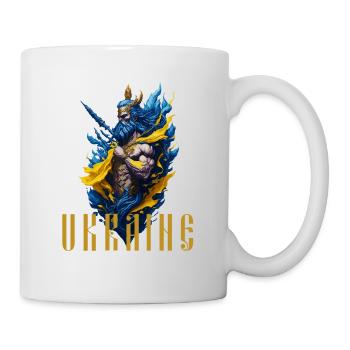 Ukraine Warrior Stop War - Mug blanc - blanc - Droite