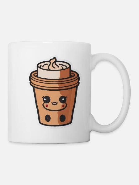 Kaffee - Tasse - Weiß