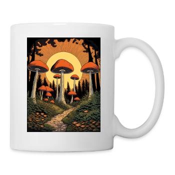 Magic Mushroom Forest - Mug - white - Right