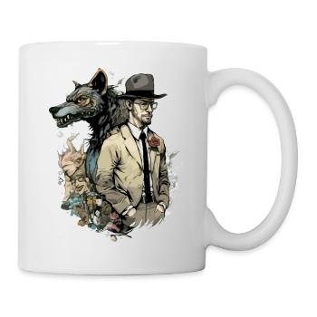 Hervé werewolf - Mug - white - Right