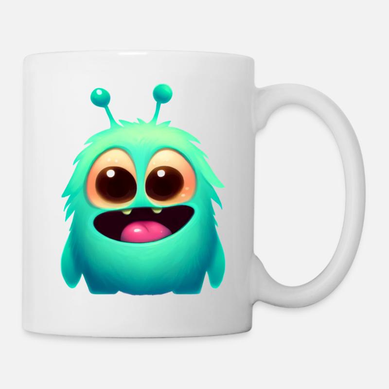KiiddyTikki Foo - Mug blanc - blanc