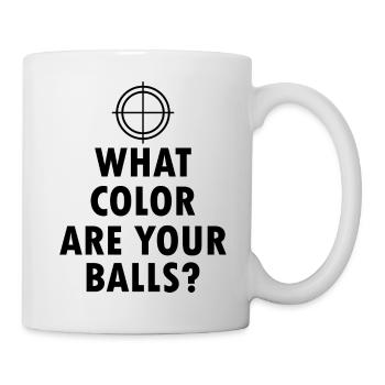 Paintball Airsoft - Mug blanc - blanc - Droite