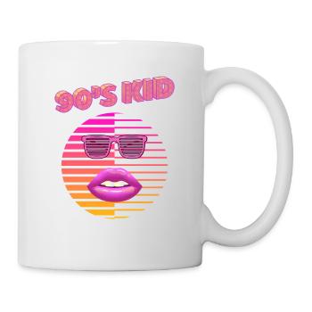 90´s KID - Tasse - Weiß - Rechts