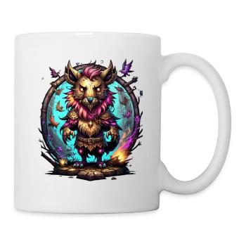 Graffiti Monster - Tasse - Weiß - Rechts