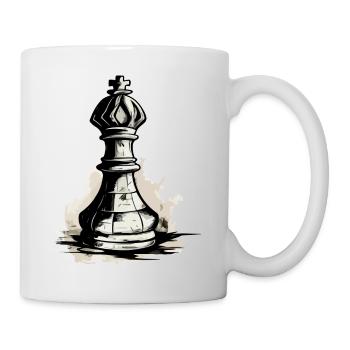 Le roi noir n°1 - Mug blanc - blanc - Droite