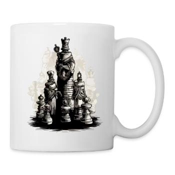 Besiegter Gegner - Tasse - Weiß - Rechts