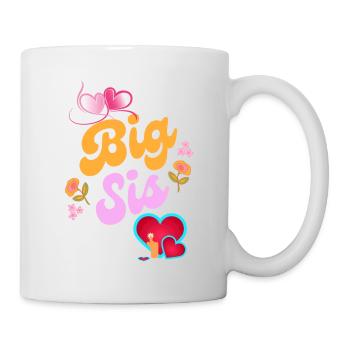 Big Sis - Tasse - Weiß - Rechts