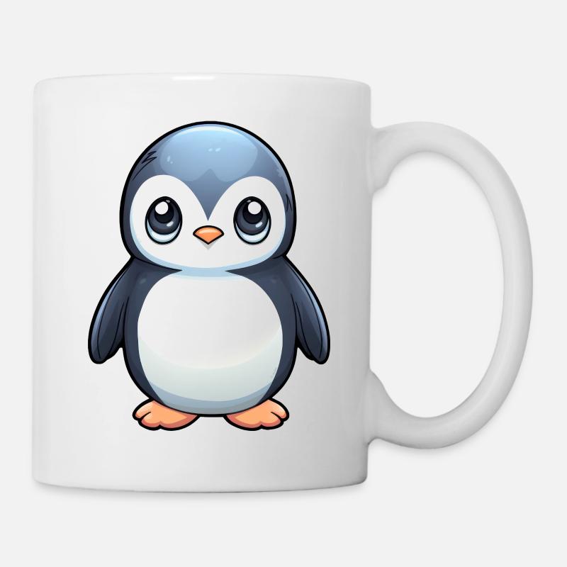 Bébé pingouin - Mug blanc - blanc