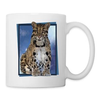Clouded leopard - Mug - white - Right