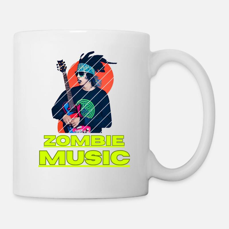 Good Zombie Music - Mug - white