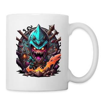Graffiti Monster - Tasse - Weiß - Rechts