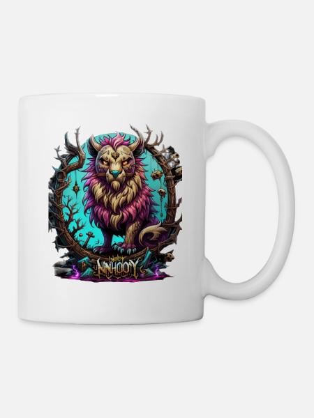 Monstre graffiti - Mug blanc - blanc