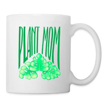 Maman végétale - Mug blanc - blanc - Droite