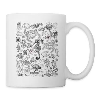 Mer - Mug blanc - blanc - Droite
