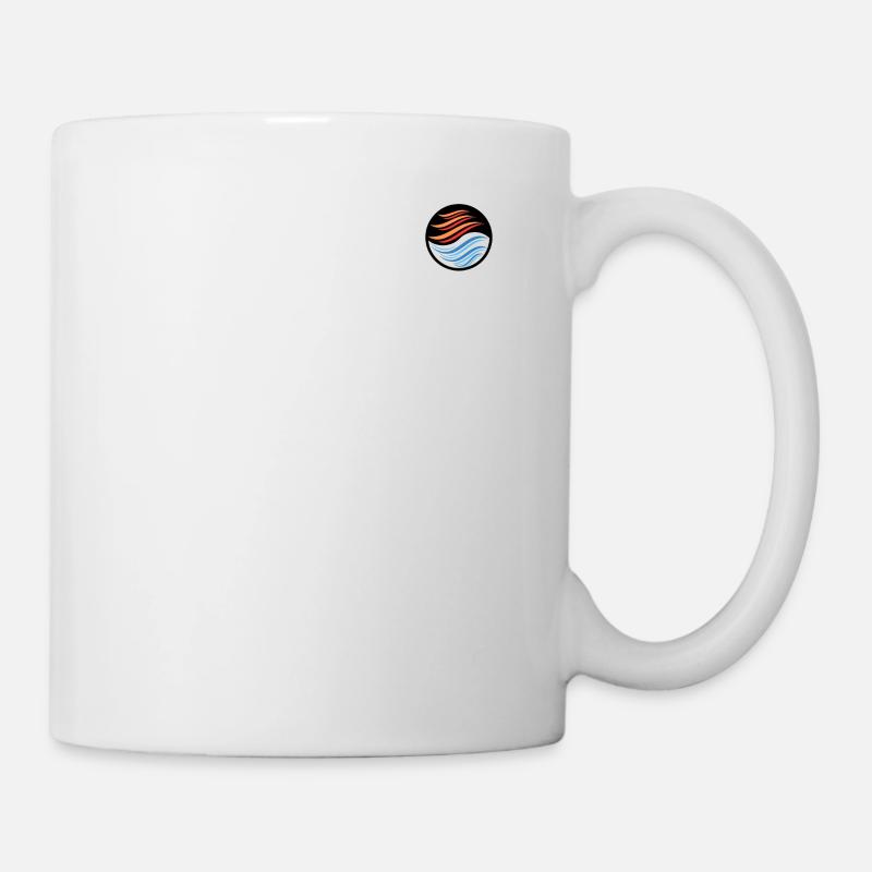 Yin und Yang - Tasse - Weiß